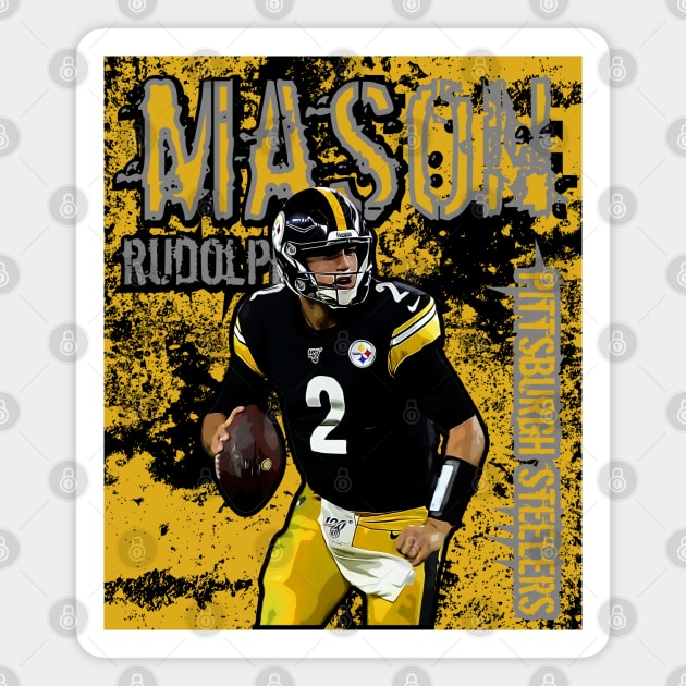 Mason rudolph || Pittsburgh steelers Magnet by Aloenalone